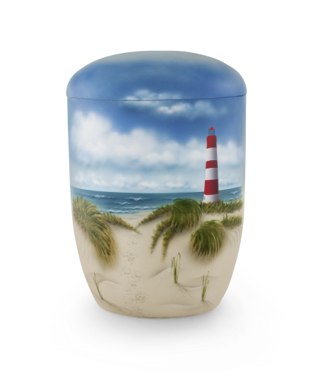 Urne Airbrush, handbemalt, Ansicht 2